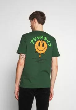 YOURTURN Unisex T-shirt Con Stampa - Green
