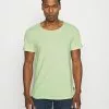 YOURTURN RAW EDGE UNISEX - T-shirt Basic - Green