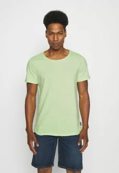YOURTURN RAW EDGE UNISEX - T-shirt Basic - Green
