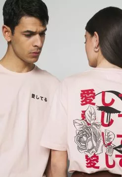 YOURTURN UNISEX - T-shirt Con Stampa - Pink -Sconto YOURTURN in Italia 05f694ef09d0411c95ee681e9e6aa357