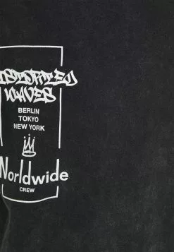 YOURTURN PRINT WASH UNISEX - T-shirt Con Stampa - Black -Sconto YOURTURN in Italia 06943820840f4be1b34255108779d04e