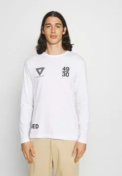 YOURTURN UNISEX - Maglietta A Manica Lunga - White