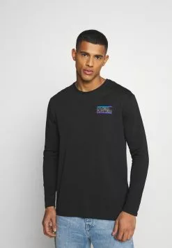 YOURTURN UNISEX - Maglietta A Manica Lunga - Black