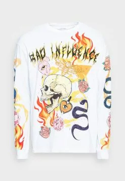 YOURTURN GRAPHIC SHIRT UNISEX - Maglietta A Manica Lunga - White 10 YOURTURN GRAPHIC SHIRT UNISEX - Maglietta A Manica Lunga - White -Sconto YOURTURN in Italia 0bc024d9835d43b49bcac3f25612f558