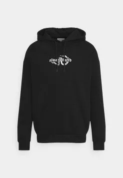 YOURTURN Felpa Con Cappuccio - Black, Unisex