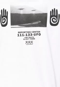 YOURTURN UNISEX - T-shirt Con Stampa - White -Sconto YOURTURN in Italia 10c27c2d58d6448eba4365fbac6ae900