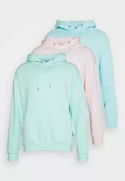 YOURTURN UNISEX 3 PACK - Felpa Con Cappuccio - Light Blue/mint/pink -Sconto YOURTURN in Italia 10d6a6c78595419fa5cb2386fa249fbf