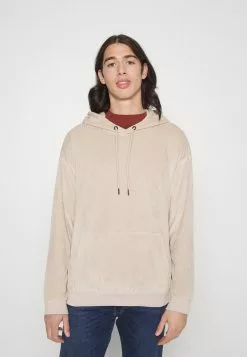 YOURTURN UNISEX - Felpa Con Cappuccio - Stone