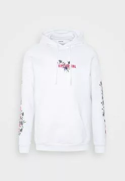 YOURTURN UNISEX - Felpa Con Cappuccio - White -Sconto YOURTURN in Italia 11edabc6be004fcfa60256a5321592bb