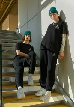 YOURTURN WINCENT WEISS BASIC - Pantaloni Sportivi - Black, Unisex