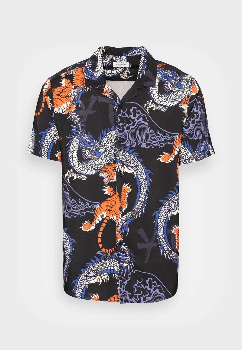 YOURTURN UNISEX - Camicia - Black 6 YOURTURN UNISEX - Camicia - Black - immagine 4