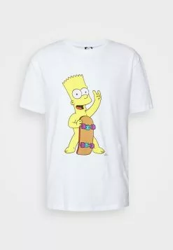 YOURTURN BART SKATE UNISEX TEE - T-shirt Con Stampa - White 12 YOURTURN BART SKATE UNISEX TEE - T-shirt Con Stampa - White -Sconto YOURTURN in Italia 1401711efe514c81b55ee154383b3728