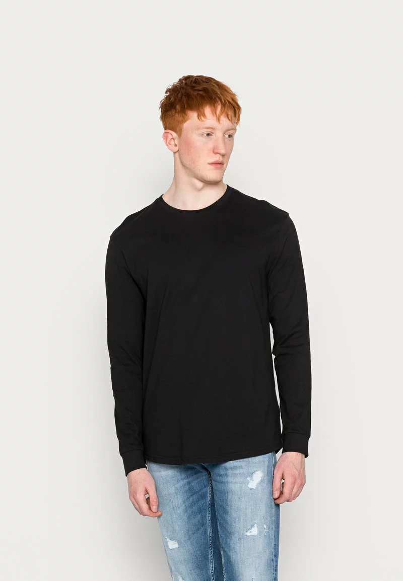 YOURTURN Maglietta A Manica Lunga - Black, Unisex 3 YOURTURN Maglietta A Manica Lunga - Black, Unisex