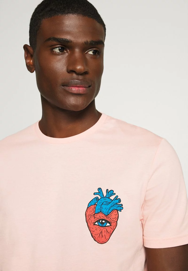 YOURTURN UNISEX - T-shirt Con Stampa - Pink 7 YOURTURN UNISEX - T-shirt Con Stampa - Pink - immagine 5