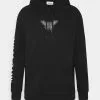 YOURTURN UNISEX - Felpa Con Cappuccio - Black