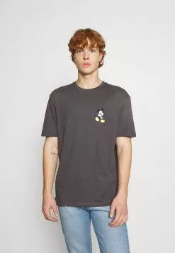 YOURTURN MICKEY TEE UNISEX - T-shirt Con Stampa - Dark Grey -Sconto YOURTURN in Italia 1c97c4004d4540f0972d0994d4e5b0f0