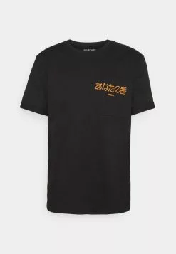 YOURTURN POCKET - T-shirt Con Stampa - Black, Unisex