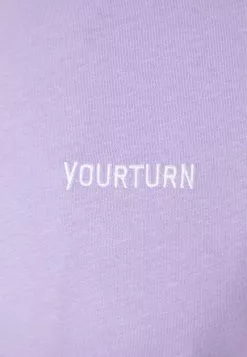 YOURTURN UNISEX - T-shirt Basic - Lilac -Sconto YOURTURN in Italia 207456625f1648a3a319fd6ebe799216