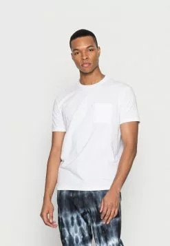 YOURTURN POCKET - T-shirt Basic - White, Unisex