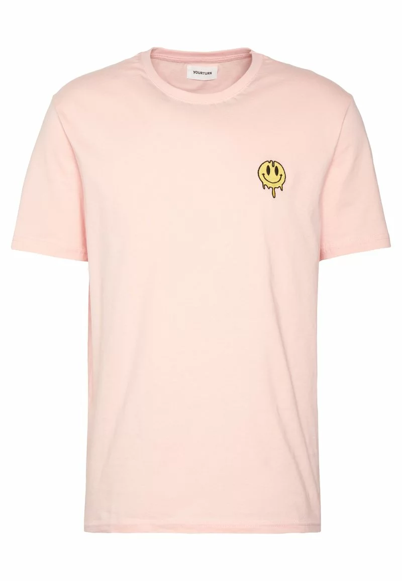 YOURTURN T-shirt Con Stampa - Pink, Unisex 8 YOURTURN T-shirt Con Stampa - Pink, Unisex - immagine 6