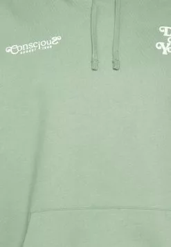 YOURTURN RETRO PRINT HOODIE UNISEX - Felpa Con Cappuccio - Green -Sconto YOURTURN in Italia 246c65ff530a4a619f2d40b124d113e8