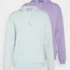 YOURTURN UNISEX 2 PACK - Felpa Con Cappuccio - Lilac/light Blue