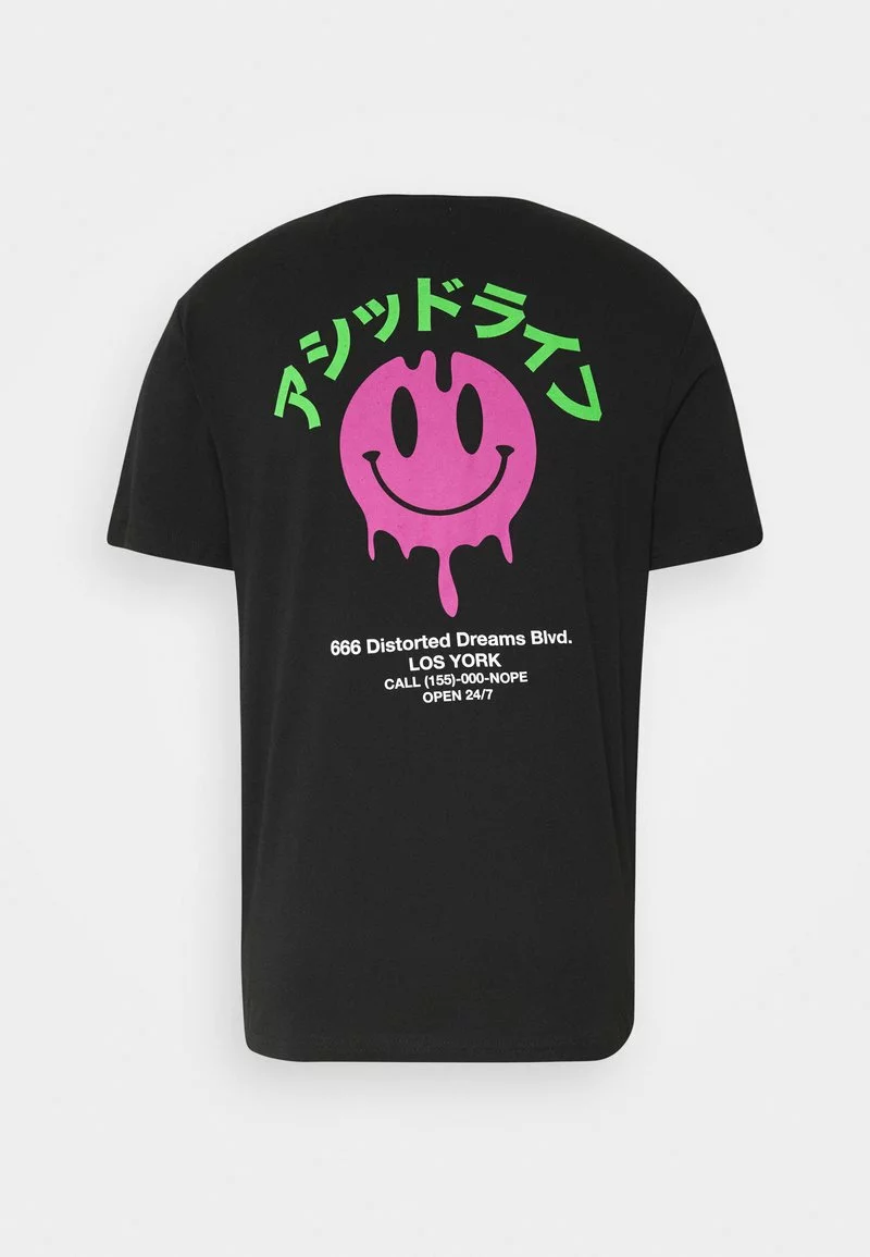 YOURTURN T-shirt Con Stampa - Black, Unisex 4 YOURTURN T-shirt Con Stampa - Black, Unisex - immagine 2