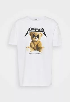 YOURTURN UNISEX - T-shirt Con Stampa - White