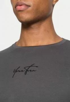 YOURTURN UNISEX - Maglietta A Manica Lunga - Dark Grey -Sconto YOURTURN in Italia 2ca5afe0fc254924a31b11353b8b94f7