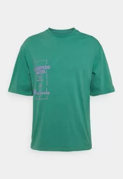 YOURTURN PRINT WASH UNISEX - T-shirt Con Stampa - Green