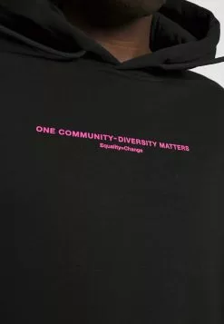 YOURTURN UNISEX - Felpa Con Cappuccio - Black -Sconto YOURTURN in Italia 2e3d848b3c9c4470902e45000c9c0d1f