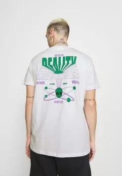 YOURTURN UNISEX - T-shirt Con Stampa - White -Sconto YOURTURN in Italia 32668e592afb4f7980242d07fa5b48b0