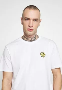 YOURTURN Unisex T-shirt Con Stampa - White -Sconto YOURTURN in Italia 36499669e2864d85abe69e0806007c27