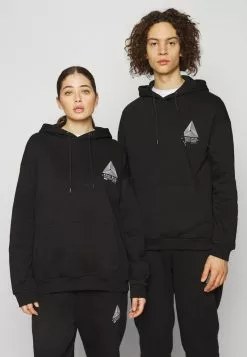 YOURTURN WINCENT WEISS TRIANGLE LOGO UNISEX - Felpa Con Cappuccio - Black -Sconto YOURTURN in Italia 39de1ca812124c69a5ddc71873d3ff2a