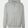 YOURTURN RELAXED FIT UNISEX - Felpa Con Zip - Mottled Light Grey -Sconto YOURTURN in Italia 39e30f2e0b3a4233a7ba3334409eb553