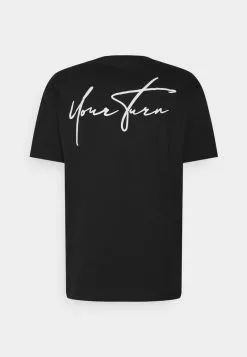 YOURTURN UNISEX - T-shirt Con Stampa - Black -Sconto YOURTURN in Italia 3d53485f1bb74e4c9e2e8a671bff4129