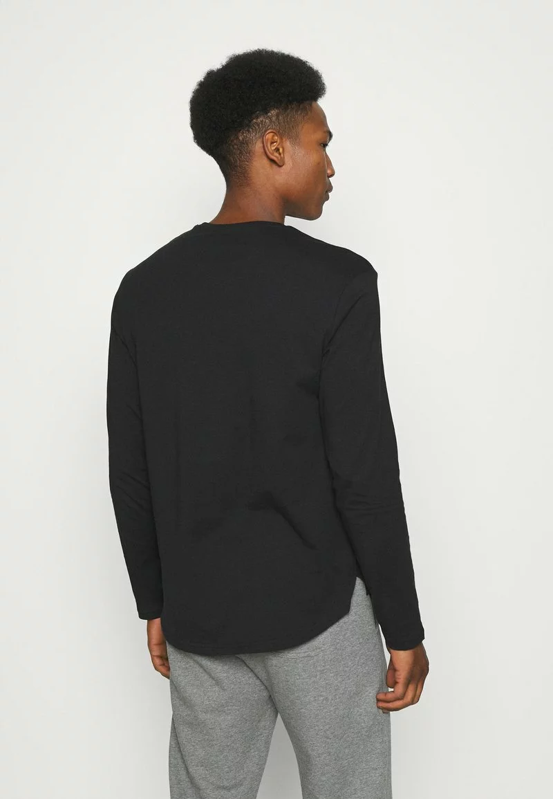 YOURTURN Unisex Maglietta A Manica Lunga - Black 4 YOURTURN Unisex Maglietta A Manica Lunga - Black - immagine 3