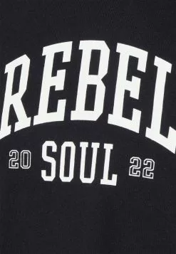 YOURTURN HOODIE TEE RELAXED - T-shirt Con Stampa - Black, Unisex -Sconto YOURTURN in Italia 498b85f1aaf14778b2be1f8c1be166cf