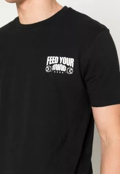 YOURTURN FEED YOUR SOUL TEE UNISEX - T-shirt Con Stampa - Black 11 YOURTURN FEED YOUR SOUL TEE UNISEX - T-shirt Con Stampa - Black -Sconto YOURTURN in Italia 49c5f40090e64a558dc1130eda09eae7