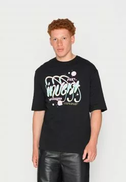 YOURTURN UNISEX - T-shirt Con Stampa - Black