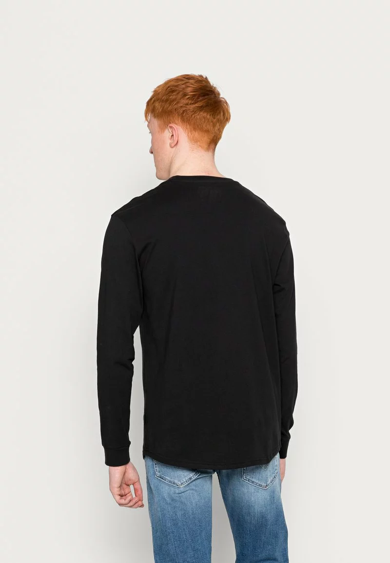 YOURTURN Maglietta A Manica Lunga - Black, Unisex 5 YOURTURN Maglietta A Manica Lunga - Black, Unisex - immagine 3