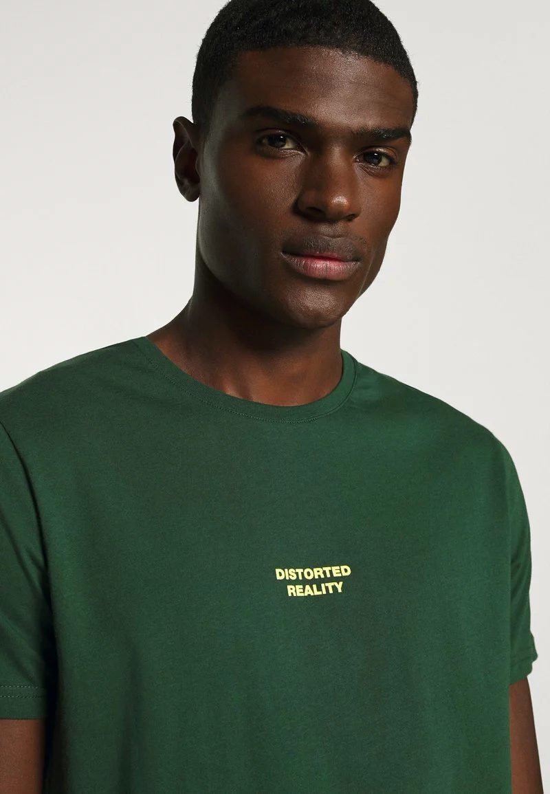 YOURTURN T-shirt Con Stampa - Dark Green, Unisex 7 YOURTURN T-shirt Con Stampa - Dark Green, Unisex - immagine 5