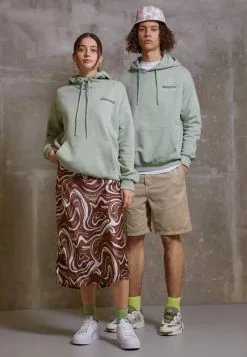 YOURTURN WINCENT WEISS UNISEX - Felpa Con Cappuccio - Light Green