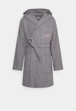 YOURTURN Uomo Accappatoio - Grey/pink
