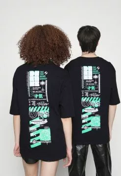 YOURTURN GRAPHIC TEE UNISEX - T-shirt Con Stampa - Black -Sconto YOURTURN in Italia 5332b6952af243f8bc3351210a735d07