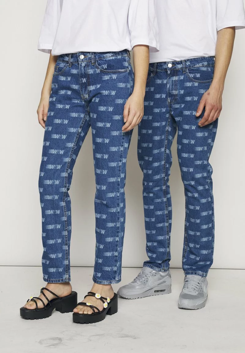 YOURTURN WINCENT WEISS UNISEX - Jeans A Sigaretta - Blue Denim 5 YOURTURN WINCENT WEISS UNISEX - Jeans A Sigaretta - Blue Denim - immagine 3