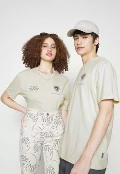 YOURTURN UNISEX - T-shirt Con Stampa - Grey