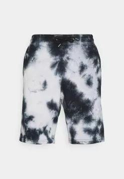 YOURTURN UNISEX - Shorts - Black/white