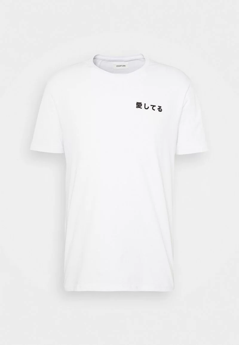 YOURTURN UNISEX - T-shirt Con Stampa - White 8 YOURTURN UNISEX - T-shirt Con Stampa - White - immagine 6