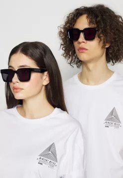 YOURTURN WINCENT WEISS RECYCLED ACETATE UNISEX - Occhiali Da Sole - Black